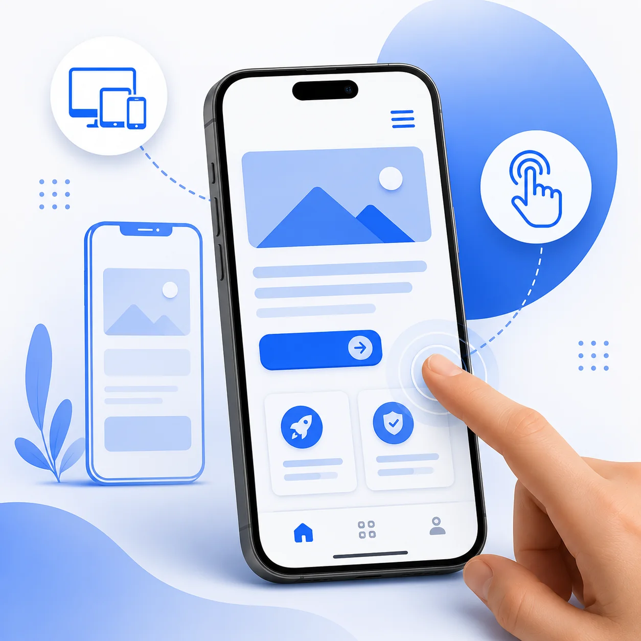 Mobile-first isn't a feature—it's the standard.