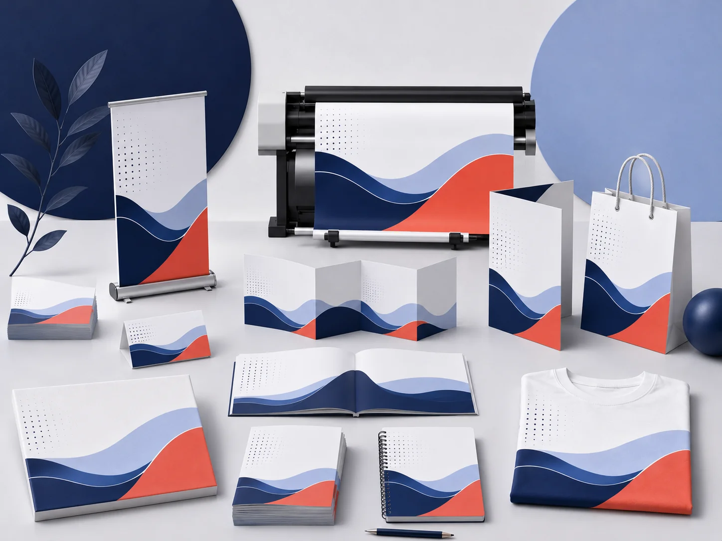 Print production background